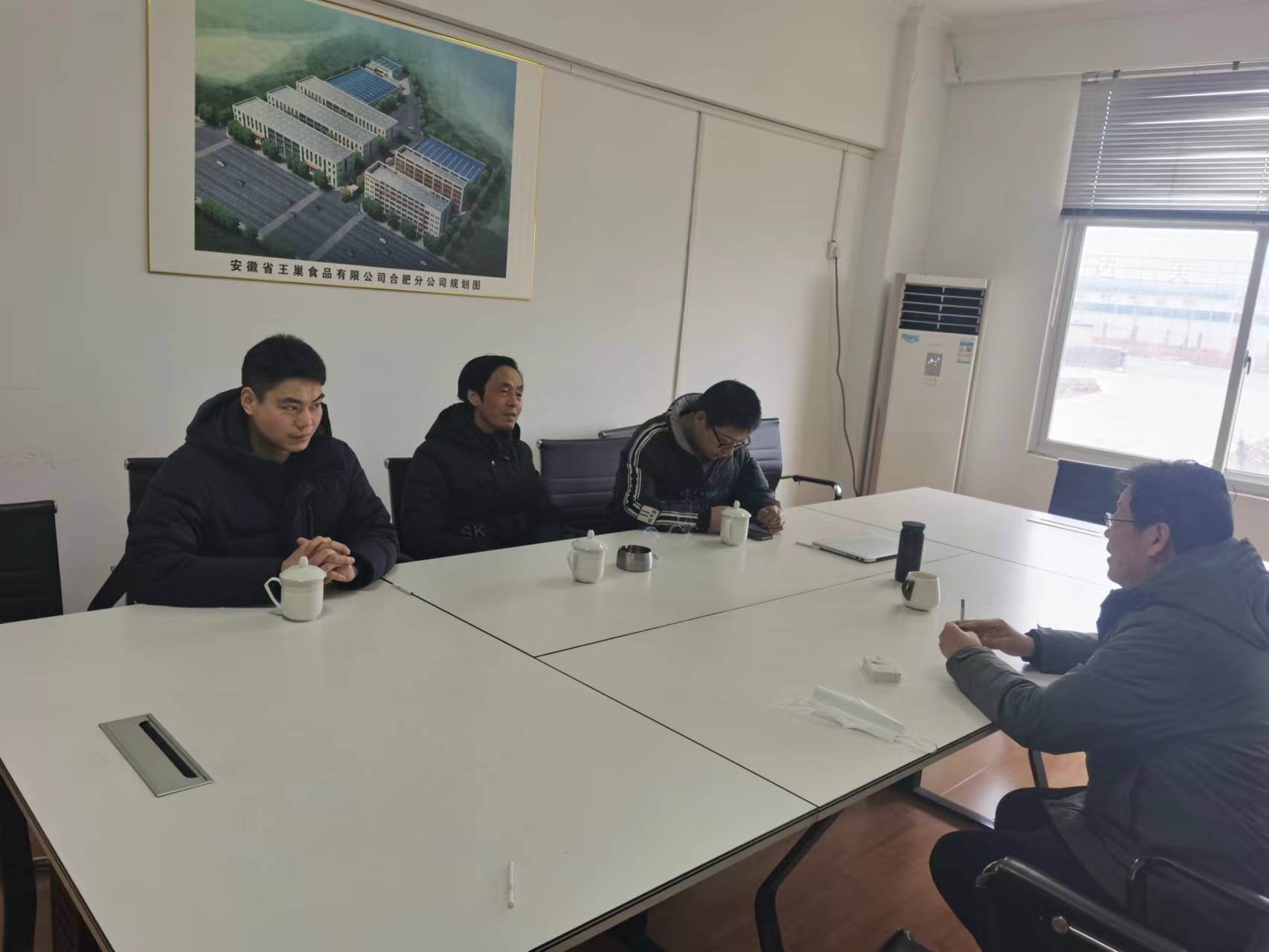 安徽農業(yè)大學蜂業(yè)研究所所長余林生教授來公司拜會趙光培會長